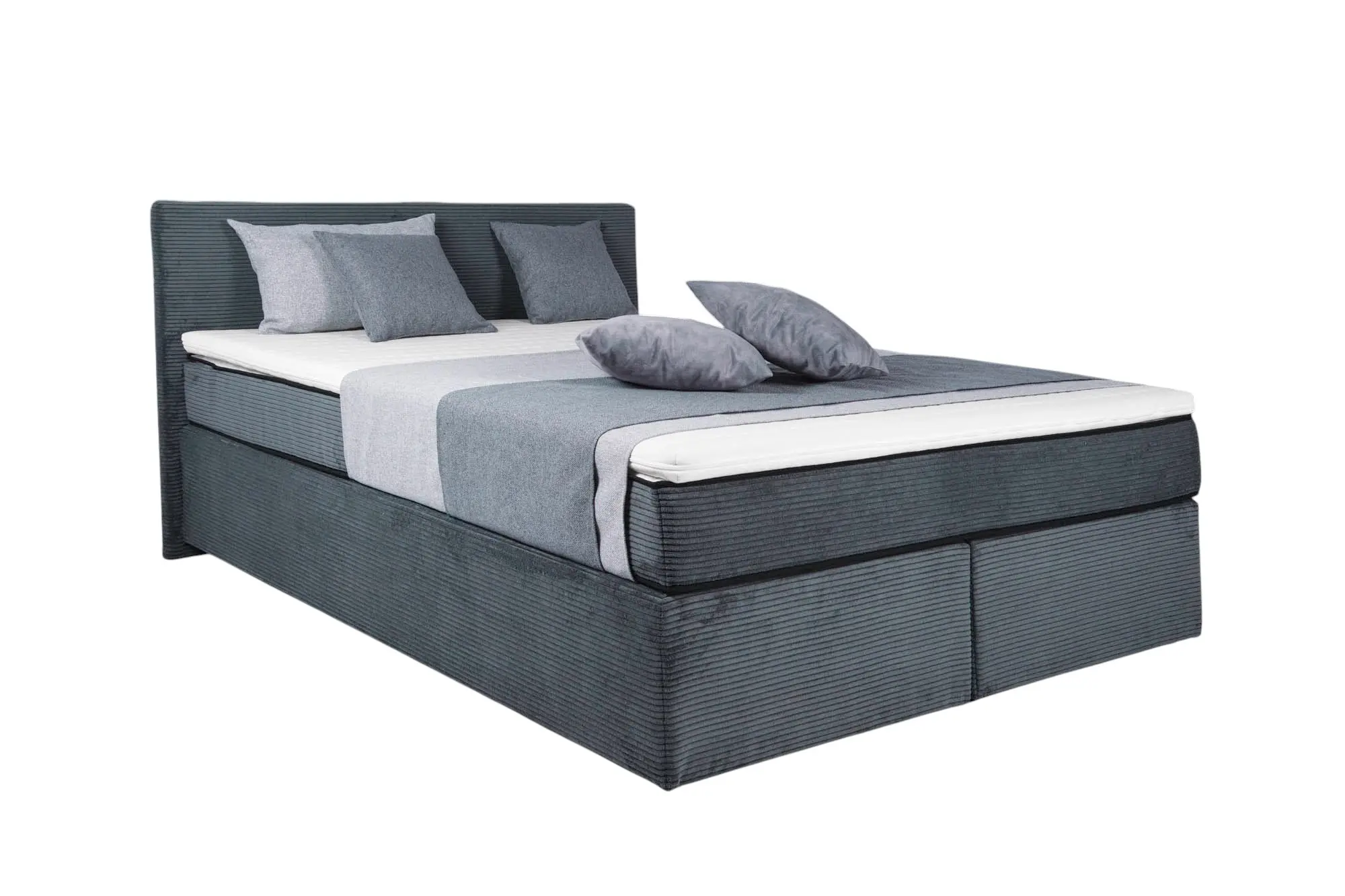 Boxspringbett 140x200 - Peach