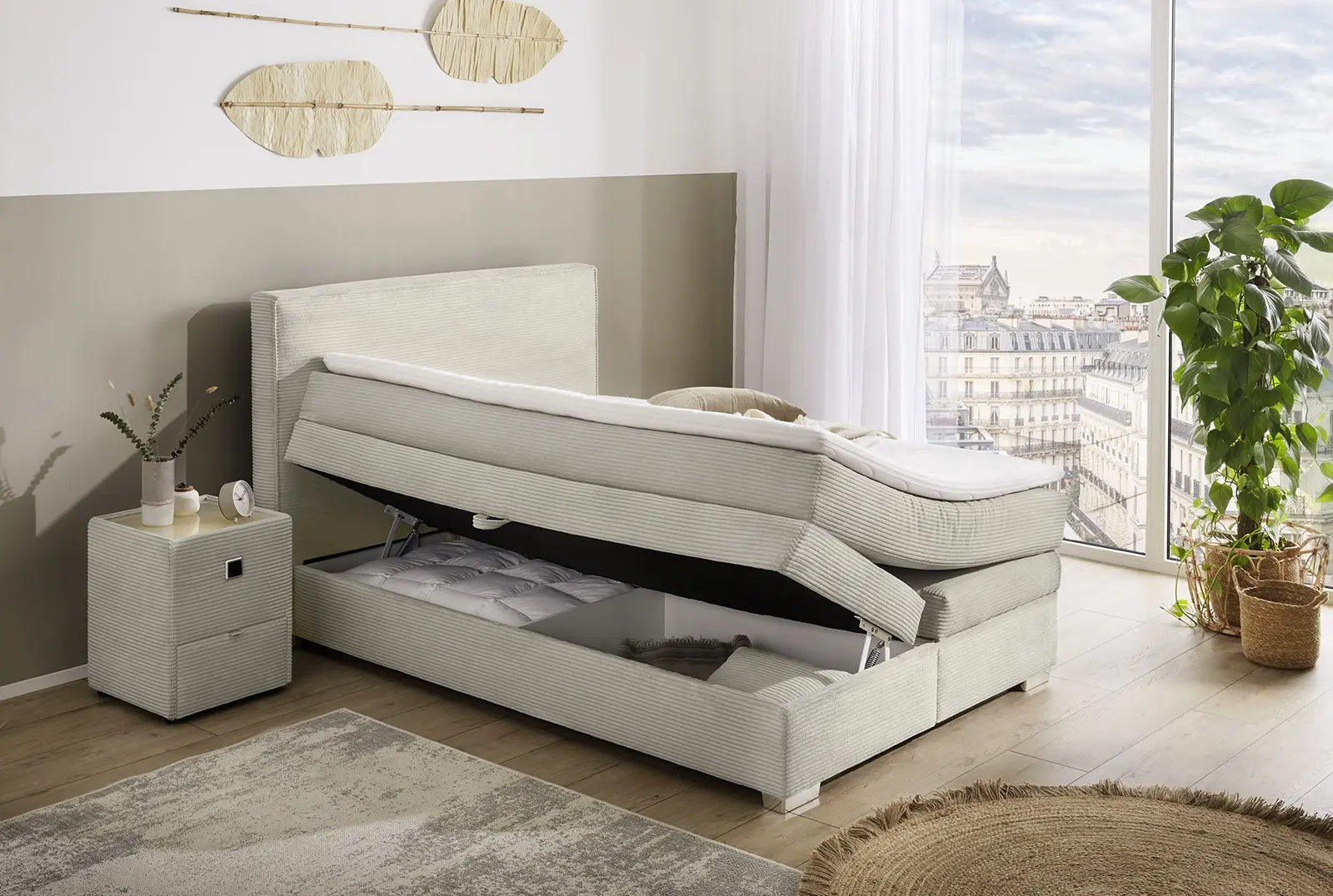 Boxspringbett 140x200 - Arabella