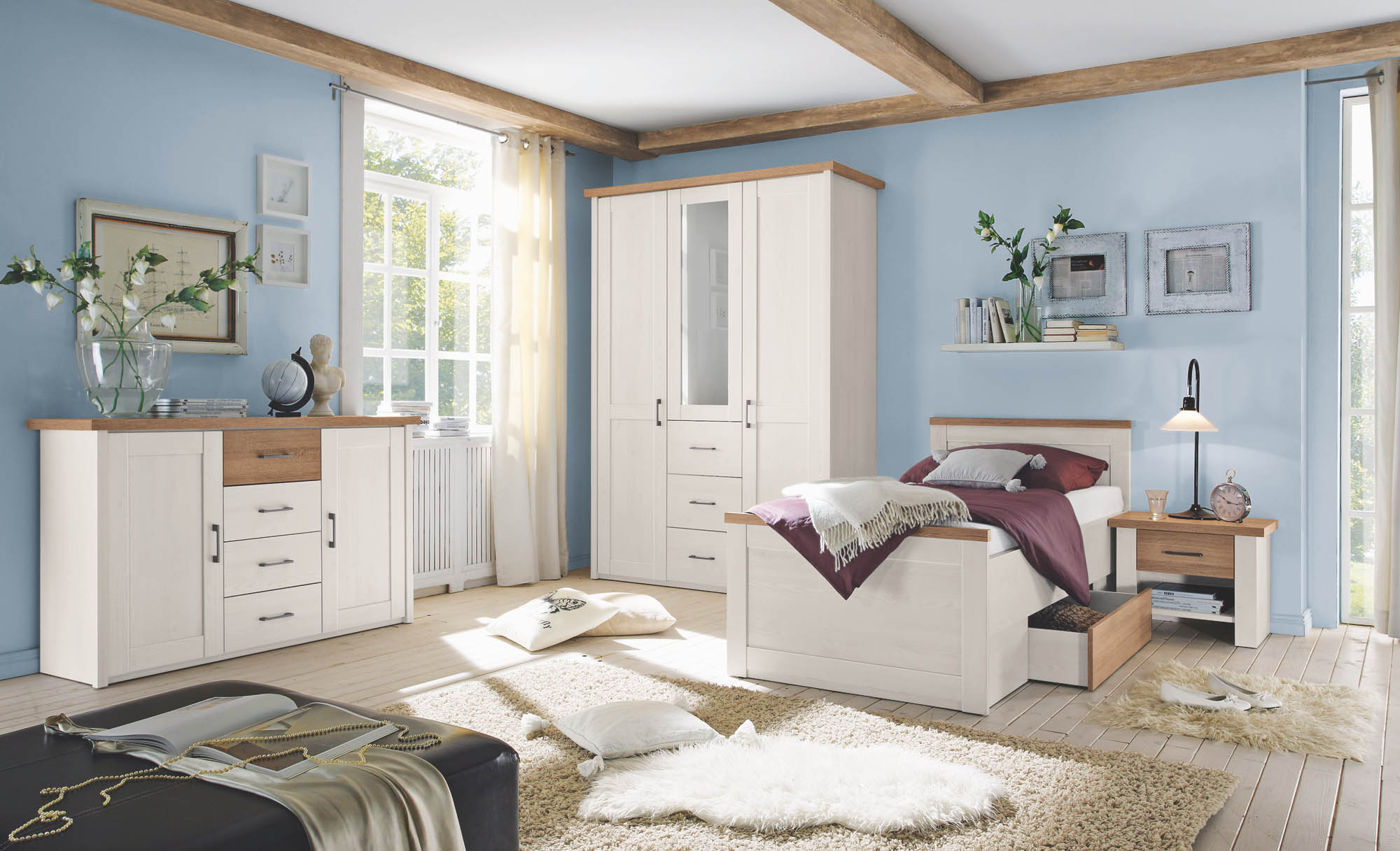 Komfort-Kleiderschrank Luca - Luca