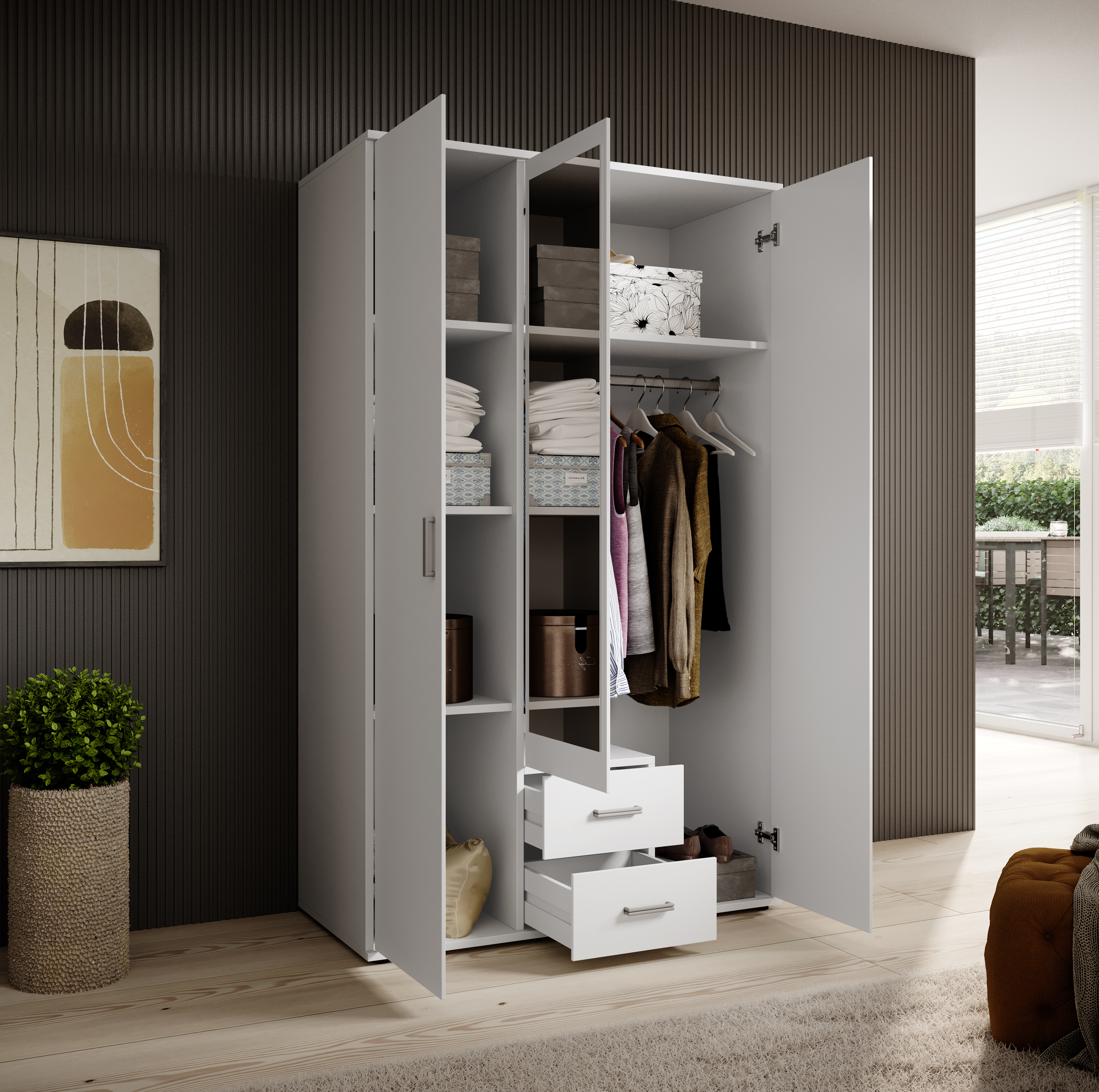 Drehtürenschrank Karl - Karl