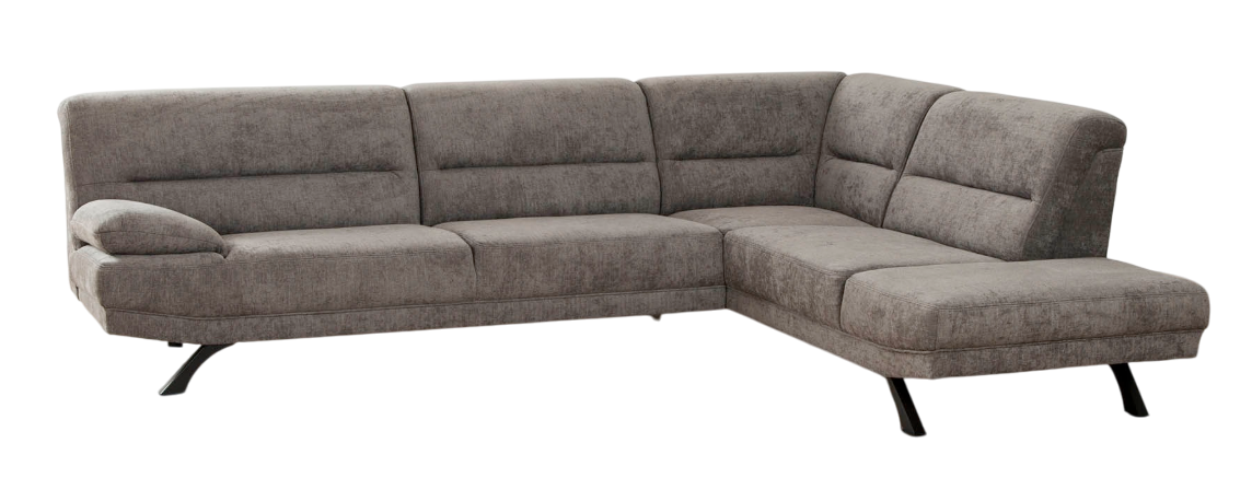 BRUNO - BRUNO-3L-2OTTR Stoff: 6129, Füsse: Metall, schwarz
