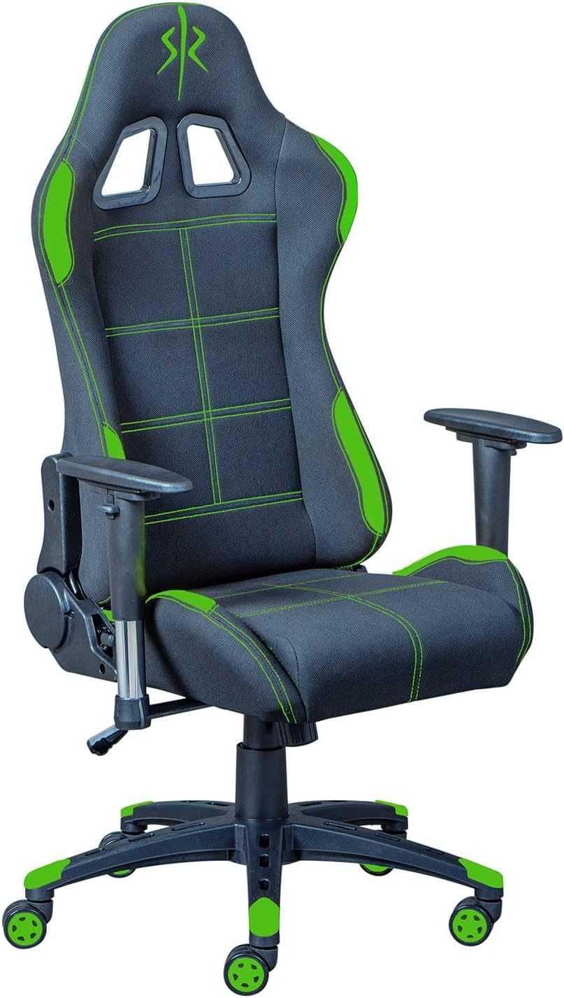 Drehstuhl - Gaming Green-AV