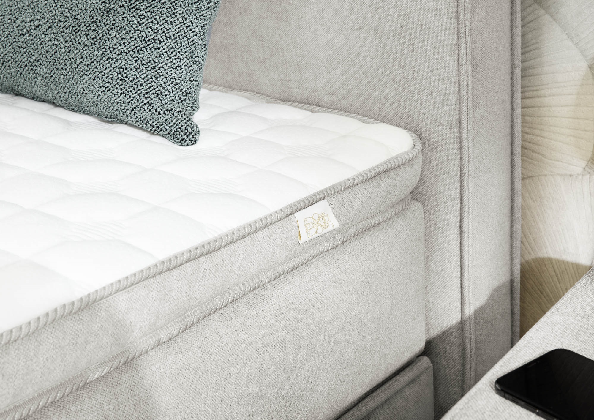 Boxspringbett - Capello Mix - 180x200 - H3/H4 bis 140 kg