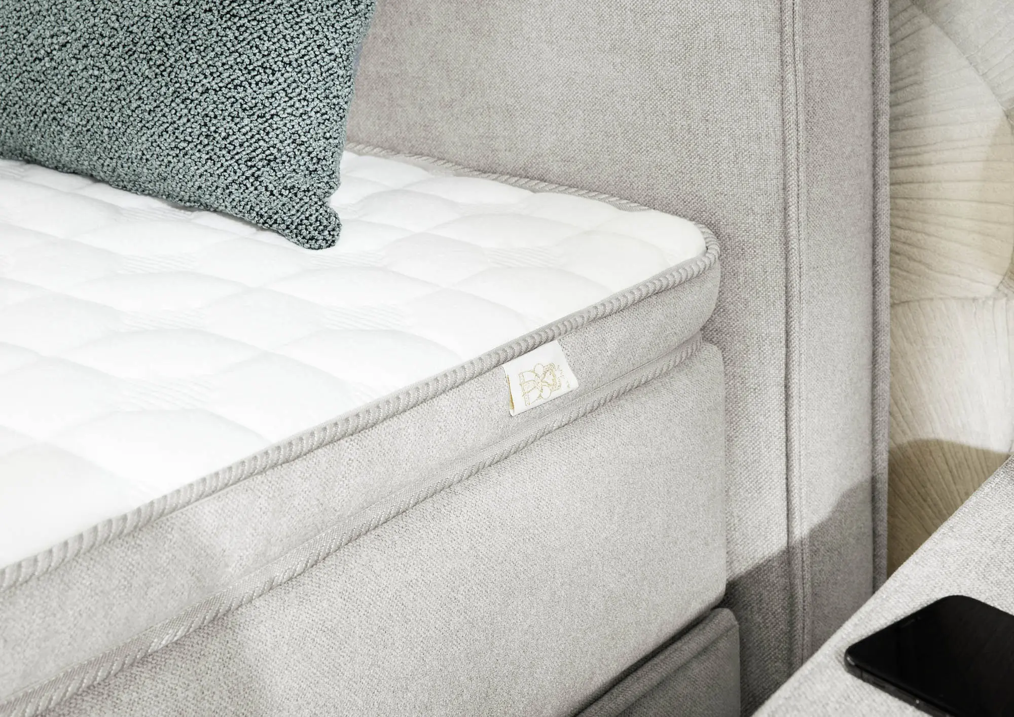 Boxspringbett - Capello Max - 180x200 - H4 bis 140 kg