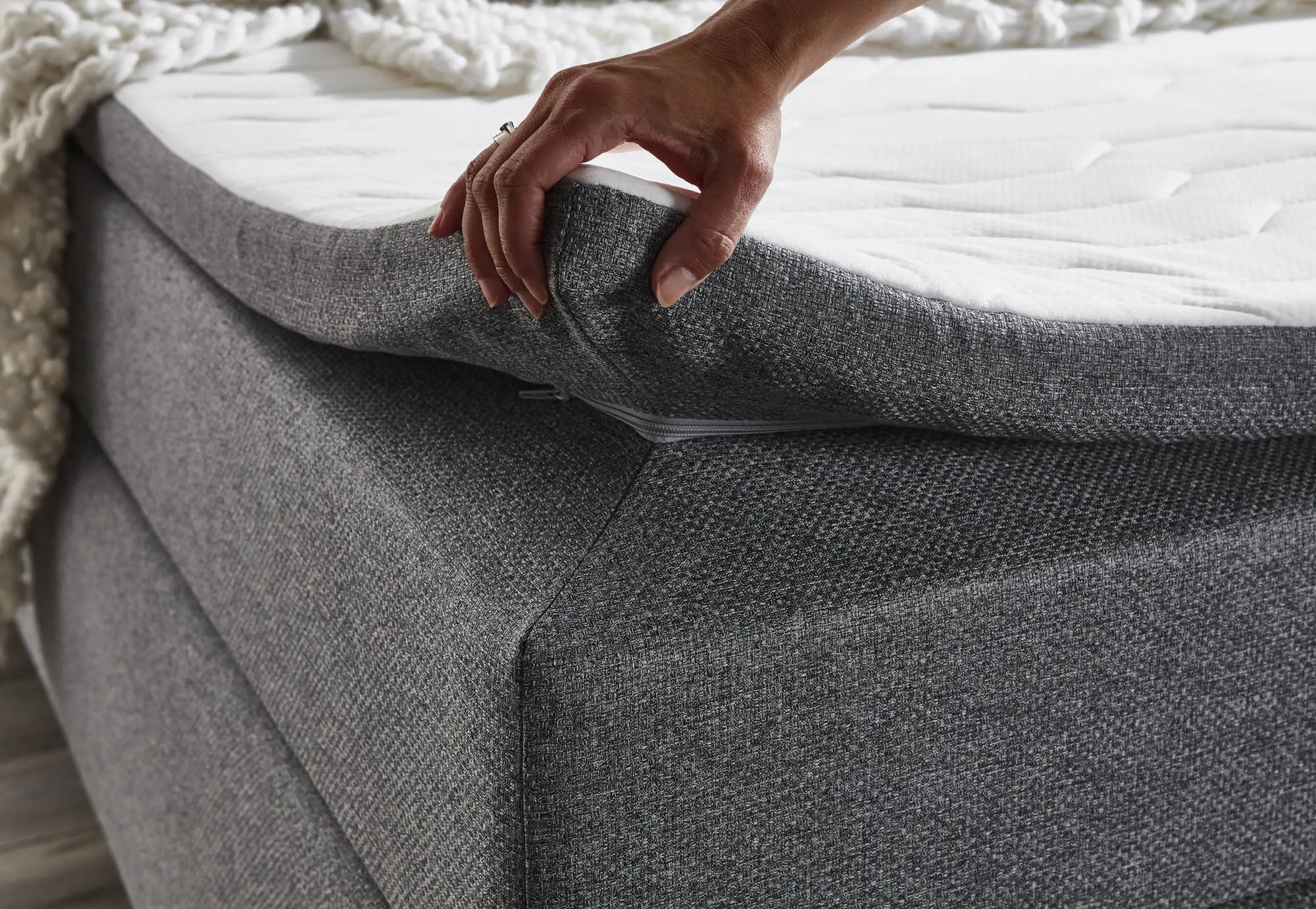 Boxspringbett - BX2360 Kenora - 180 x 200