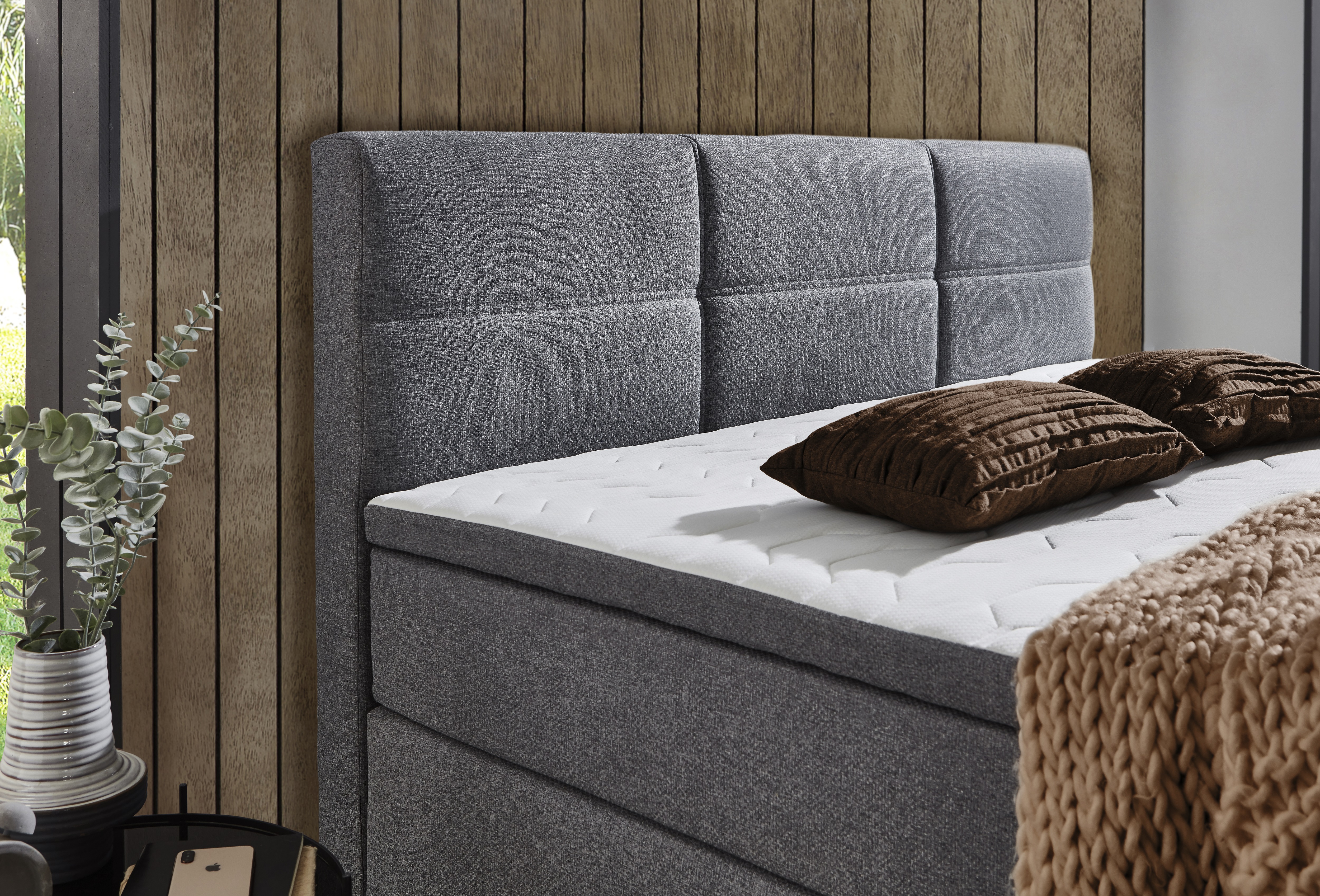 Boxspringbett - BX2360 Kenora - 180 x 200