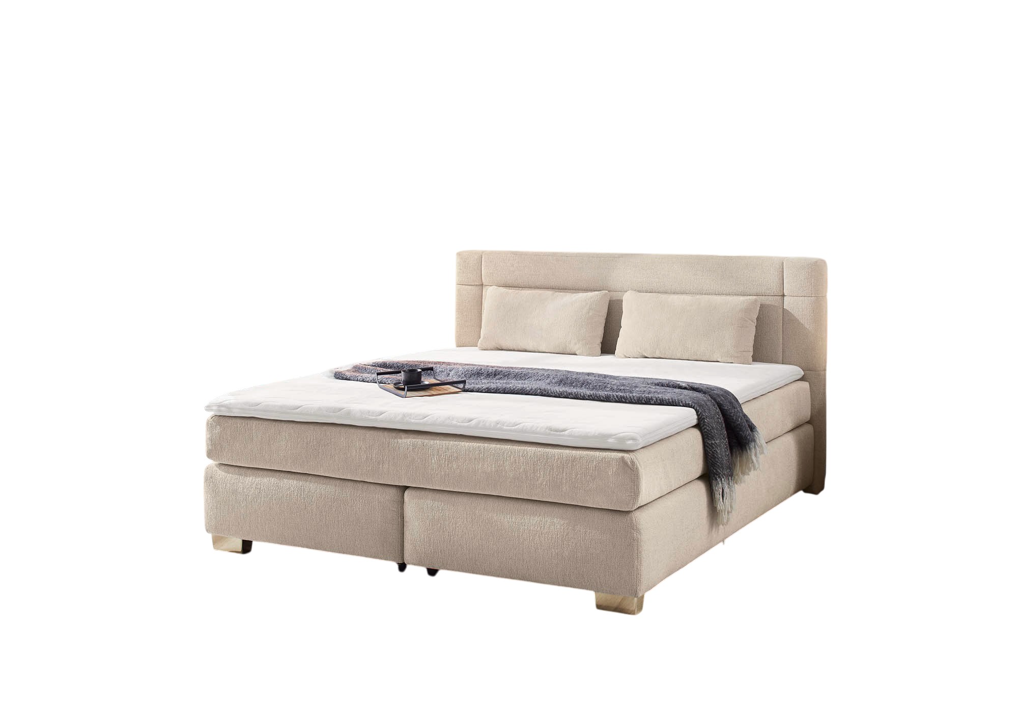 Boxspringbett - Romana Mix - 180x200 - H3/H4 bis 140 kg