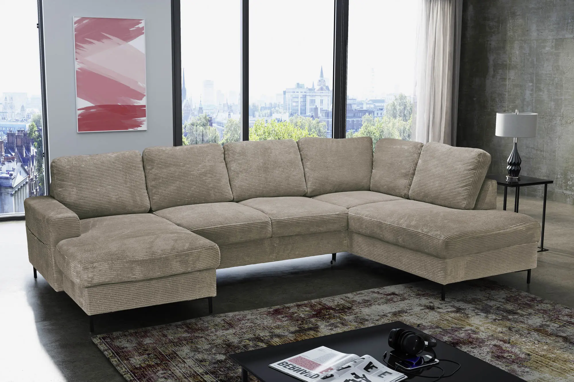 Wohnlandschaft - Lilly U-Form