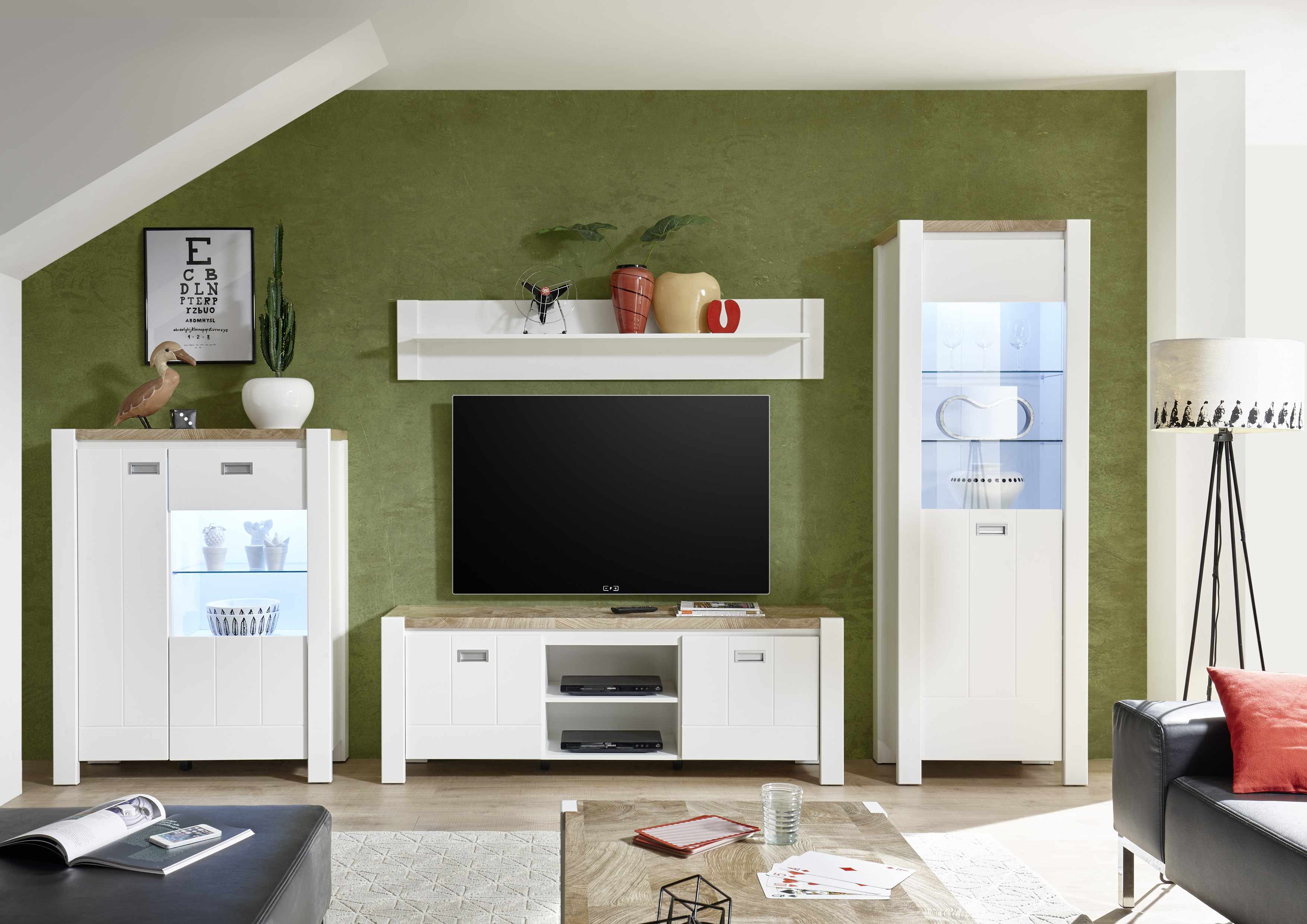 Wohnwände | Wohnzimmer | Sortiment | pack zu Möbel SB und Küchen-Discount